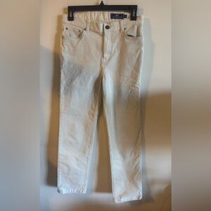 Vineyard Vines Boys White Casual Pants Size 16 color stone (cream color)
